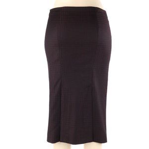 ALEXANDER MCQUEEN 2006 Widows of Culloden Purple Plaid Pencil Skirt 38